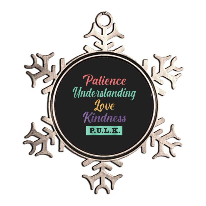 Tal Health Awareness Metallic Star Ornament