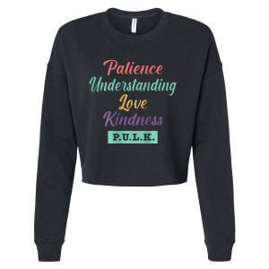 Tal Health Awareness Cropped Pullover Crew