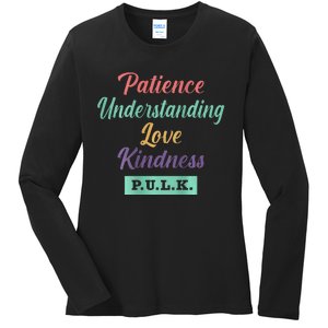 Tal Health Awareness Ladies Long Sleeve Shirt