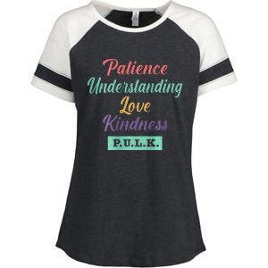 Tal Health Awareness Enza Ladies Jersey Colorblock Tee