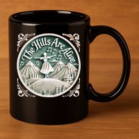 The Hills Are Alive Singing Theatre Sound Of Music Musical 11oz C Handle Ceramic Mug