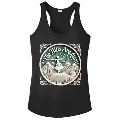 The Hills Are Alive Singing Theatre Sound Of Music Musical Ladies PosiCharge Competitor Racerback Tank