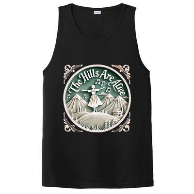 The Hills Are Alive Singing Theatre Sound Of Music Musical PosiCharge Competitor Tank