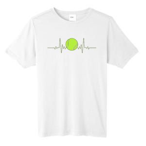 Tennis Heartbeat Art For Tennis Player Tall Fusion ChromaSoft Performance T-Shirt