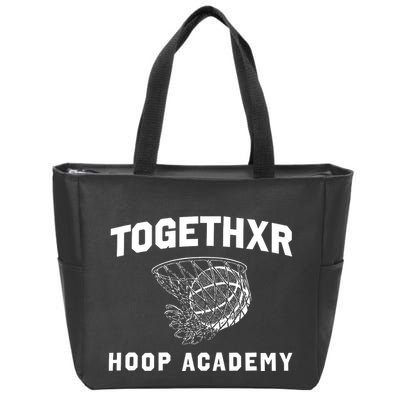 Togethxr Hoop Academy Zip Tote Bag