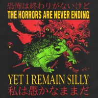 The Horrors Are Never Ending Yet I Remain Silly Frog 25L Jumbo Tote