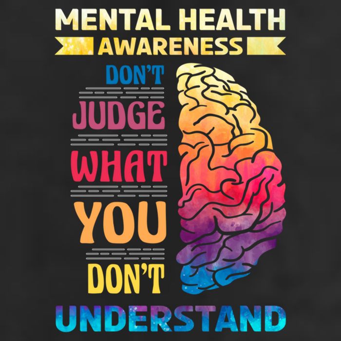 Tal Health Awareness DonT Judge What You Dont Understand Gift Garment-Dyed Fleece Hoodie