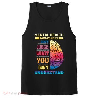Tal Health Awareness DonT Judge What You Dont Understand Gift PosiCharge Competitor Tank