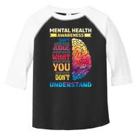 Tal Health Awareness DonT Judge What You Dont Understand Gift Toddler Fine Jersey T-Shirt