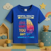 Tal Health Awareness DonT Judge What You Dont Understand Gift Toddler T-Shirt