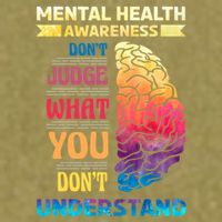 Tal Health Awareness DonT Judge What You Dont Understand Gift Garment-Dyed Women's Muscle Tee