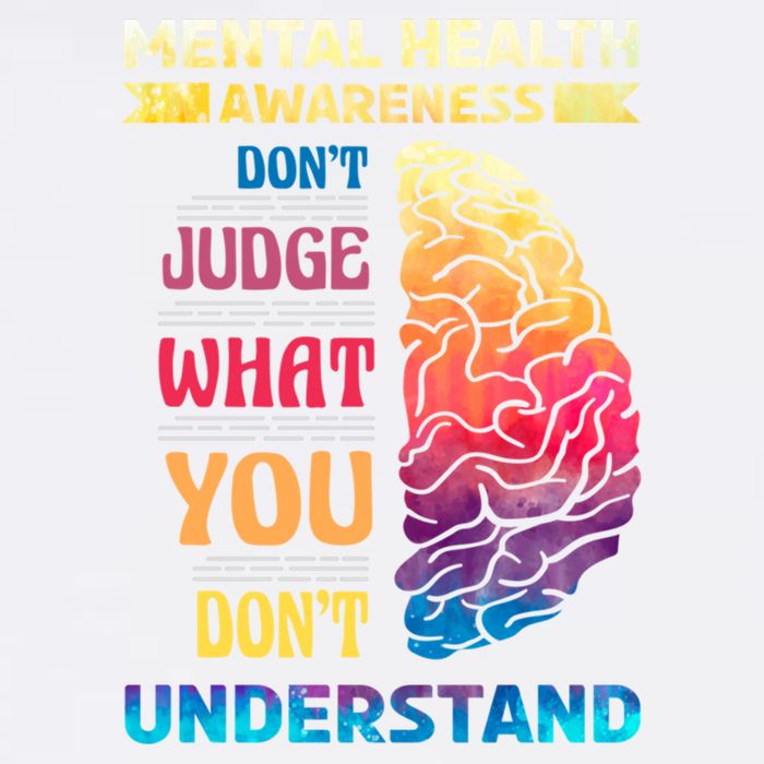 Tal Health Awareness DonT Judge What You Dont Understand Gift Garment-Dyed Sweatshirt