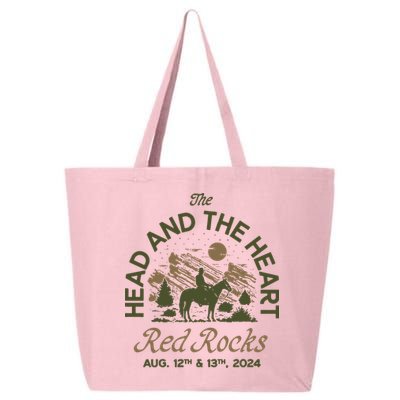 The Head And The Heart Red Rocks 2024 Event 25L Jumbo Tote
