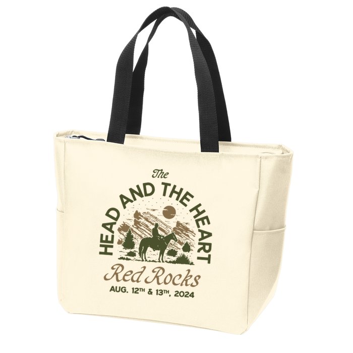 The Head And The Heart Red Rocks 2024 Event Zip Tote Bag