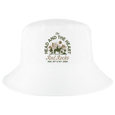 The Head And The Heart Red Rocks 2024 Event Cool Comfort Performance Bucket Hat
