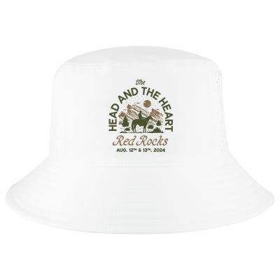 The Head And The Heart Red Rocks 2024 Event Cool Comfort Performance Bucket Hat