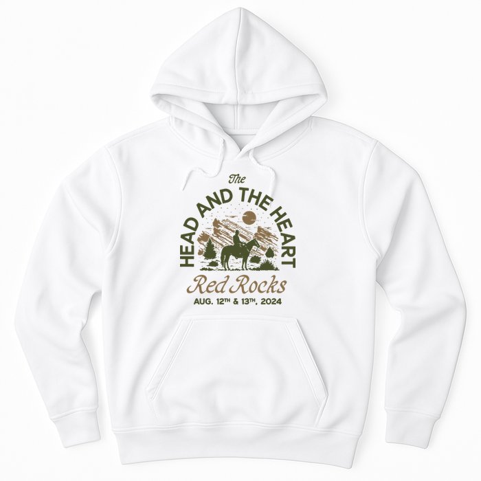 The Head And The Heart Red Rocks 2024 Event Hoodie