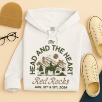 The Head And The Heart Red Rocks 2024 Event Hoodie