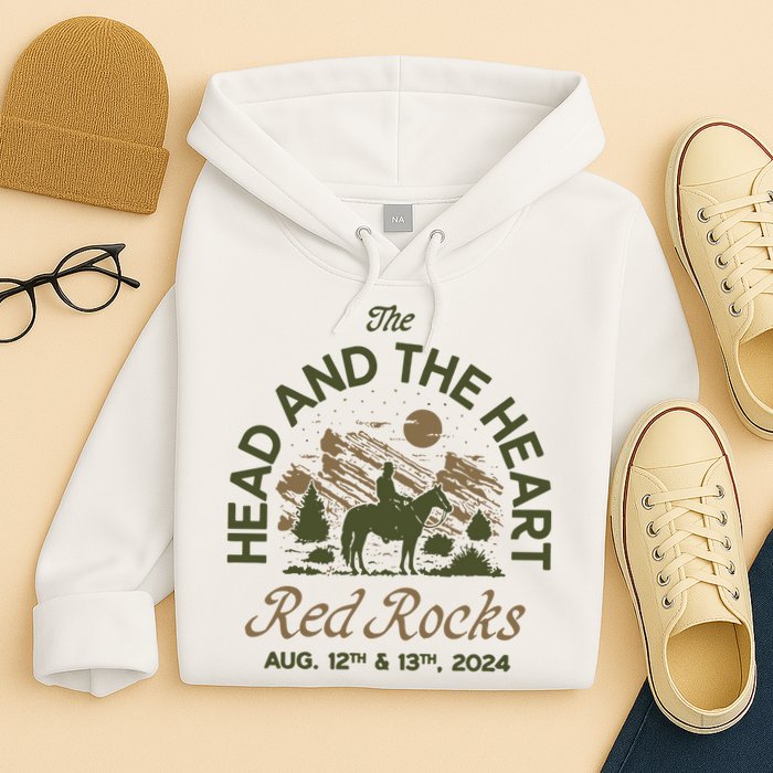 The Head And The Heart Red Rocks 2024 Event Hoodie
