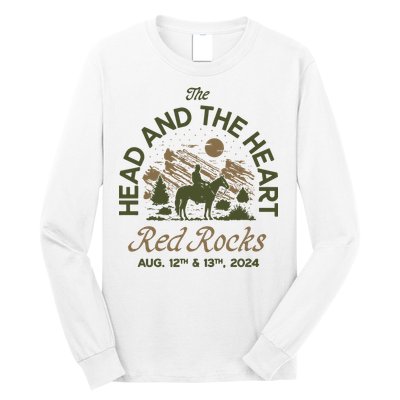 The Head And The Heart Red Rocks 2024 Event Long Sleeve Shirt