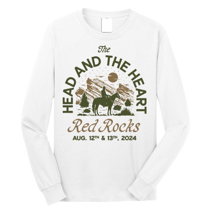 The Head And The Heart Red Rocks 2024 Event Long Sleeve Shirt
