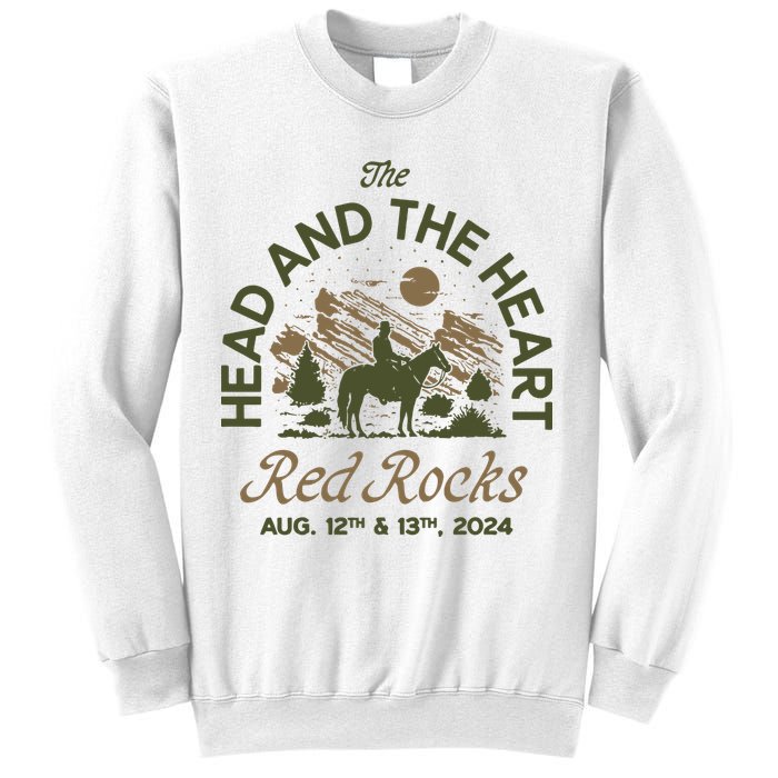 The Head And The Heart Red Rocks 2024 Event Sweatshirt