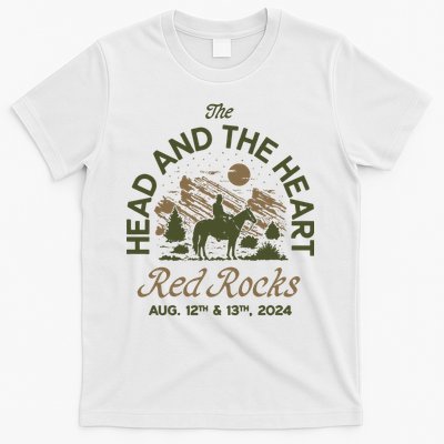 The Head And The Heart Red Rocks 2024 Event T-Shirt