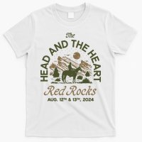 The Head And The Heart Red Rocks 2024 Event T-Shirt