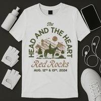 The Head And The Heart Red Rocks 2024 Event T-Shirt