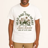 The Head And The Heart Red Rocks 2024 Event Tall T-Shirt