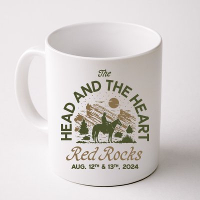 The Head And The Heart Red Rocks 2024 Event Mug