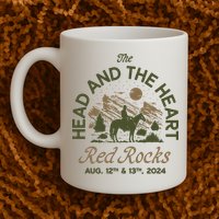 The Head And The Heart Red Rocks 2024 Event Mug