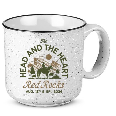 The Head And The Heart Red Rocks 2024 Event 15oz Campfire Ceramic Mug