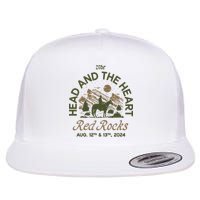 The Head And The Heart Red Rocks 2024 Event Flat Bill Trucker Hat