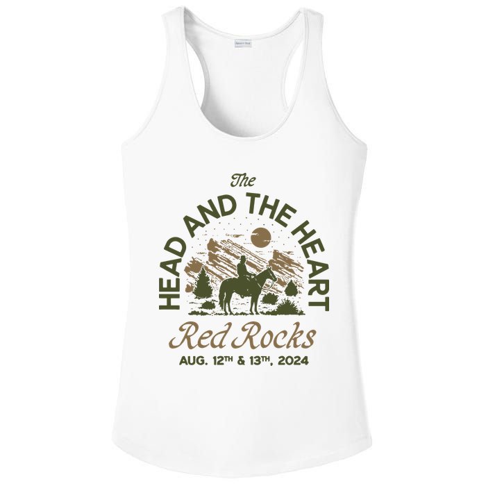 The Head And The Heart Red Rocks 2024 Event Ladies PosiCharge Competitor Racerback Tank