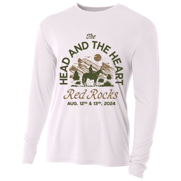 The Head And The Heart Red Rocks 2024 Event Cooling Performance Long Sleeve Crew