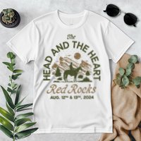 The Head And The Heart Red Rocks 2024 Event Premium T-Shirt
