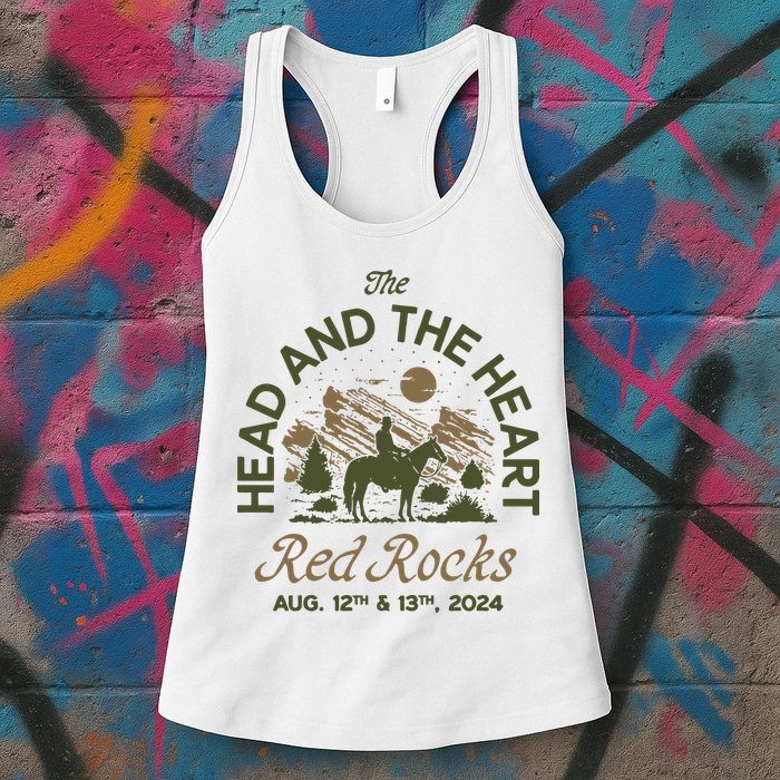 The Head And The Heart Red Rocks 2024 Event Womens Tank Top
