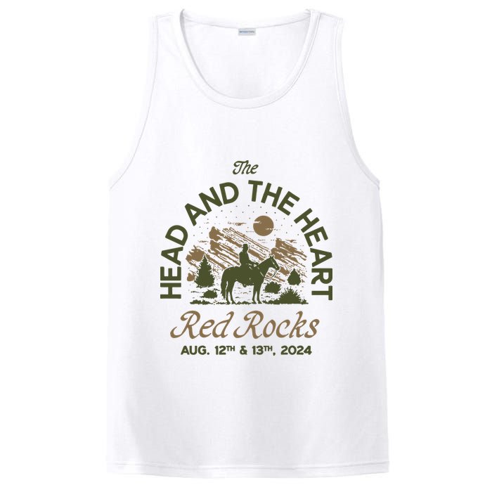 The Head And The Heart Red Rocks 2024 Event PosiCharge Competitor Tank