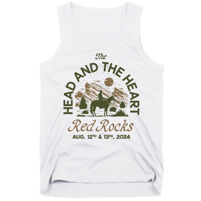The Head And The Heart Red Rocks 2024 Event Tank Top