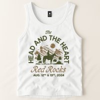 The Head And The Heart Red Rocks 2024 Event Tank Top