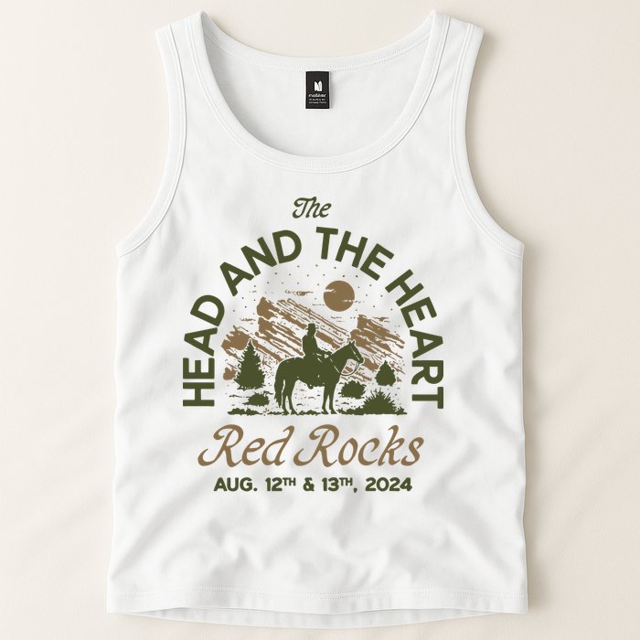 The Head And The Heart Red Rocks 2024 Event Tank Top