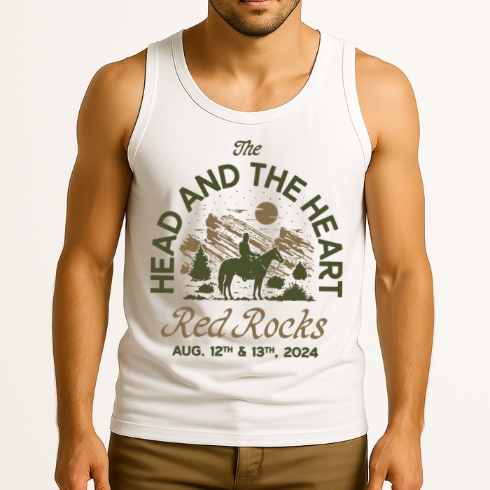 The Head And The Heart Red Rocks 2024 Event Tank Top