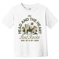 The Head And The Heart Red Rocks 2024 Event Toddler T-Shirt
