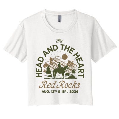 The Head And The Heart Red Rocks 2024 Event Crop Top