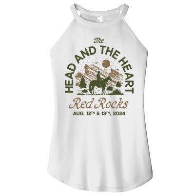 The Head And The Heart Red Rocks 2024 Event Women's Perfect Tri Rocker Tank