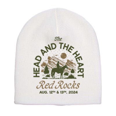 The Head And The Heart Red Rocks 2024 Event Short Acrylic Beanie