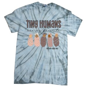 Tiny Humans Are My Favorite Mother Baby Unit Tie-Dye T-Shirt