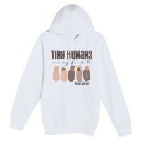 Tiny Humans Are My Favorite Mother Baby Unit Premium Pullover Hoodie