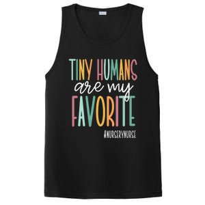 Tiny Humans Are My Favorite, Nursery Nurse PosiCharge Competitor Tank